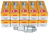 NGK Set 10Pcs Standard Spark Plugs Stock 5798 Nickel Core Tip Standard 0 028In Br2 Lm