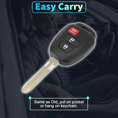 X AUTOHAUX GQ4-52T GQ452T Replacement Keyless Entry Remote Smart Key Fob for Toyota RAV4 2013-2018 for Toyota Tacoma 2016-2018 89071-0R040 H Chip 3 Buttons by X AUTOHAUX - Image 5