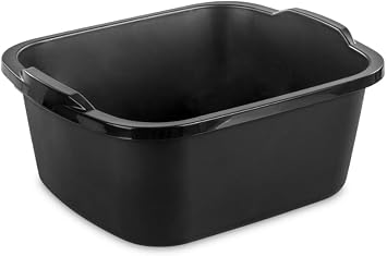 18 Qt Large Capacity Plastic Dishpan, for Washing Dishes,Soaking Clothes