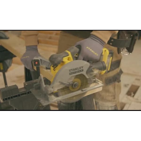 Stanley FatMax 18V Akku-Handkreissäge SFMCS500M2K (4.0 Ah, werkzeuglose Schnitttiefen- und Winkeleinstellung bis 50… – Bild 8