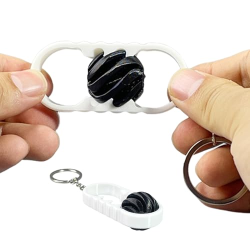 Llavero Desestresante, Giratorio Colgante Impreso en 3D, Llaveros Fidget para Regalos, Detalles para Navidad Cumpleaños Premios Escuela Oficina Mujeres Hombres