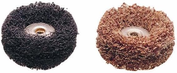 (5)-Replacement For Dremel Rotary EZ Lock Finishing Abrasive Buff Wheel. Cleaning/Sandi