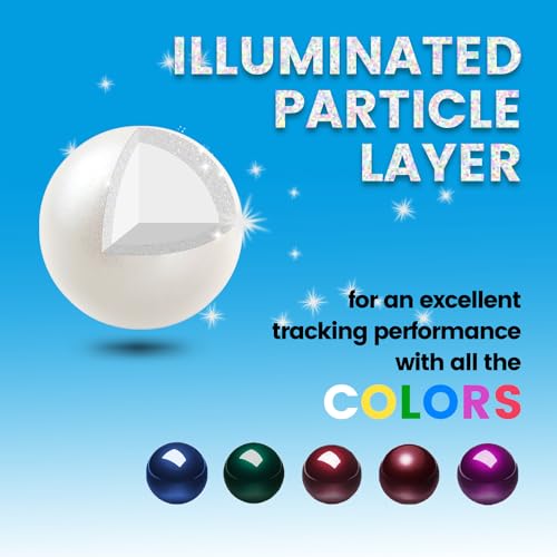 Image of Perixx PERIPRO-303 GWH Small Trackball - 1.34 Inches Replacement Ball for PERIMICE and M570 - Glossy White