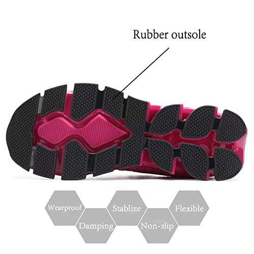 Image of Wrezatro Women's Slip on Walking Running Shoes Blade Tennis Casual Fashion Sneakers Comfort Non Slip Work Sport Athletic Trainer