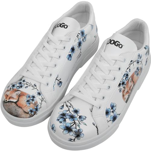 White Sneakers for Women - Handmade Women's Fashion Sneakers, Vegan Leather and Unique Design, Comfortable Shoes for Women, Ace Sneakers