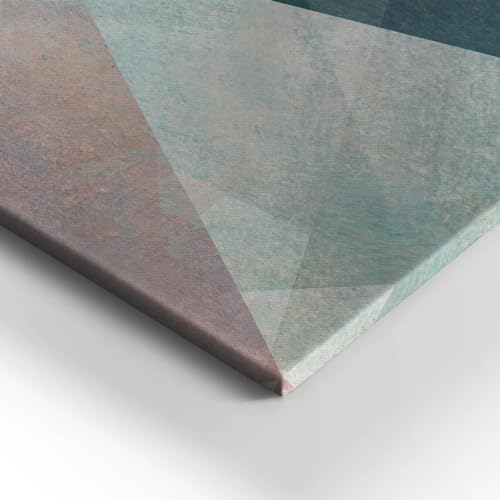 Tableaux 60x40cm Wallfluent - Peinture murale et décoration d'art à texture abstraite