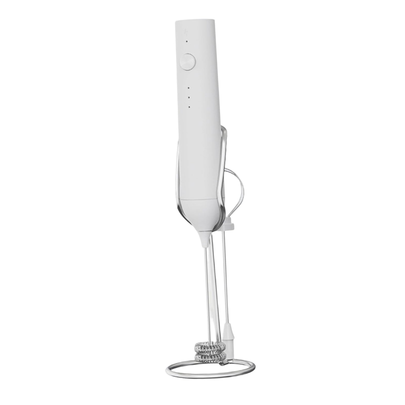 jiingekk Multifunctional Automatic Coffee Frother Multipurpose Metal Whisk 500mAh Rechargeable Design for Milk Foam Mixing Multifunctional Electric Whisk