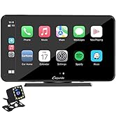 Carpuride Wireless Carplay Android Auto Mirror Link Dual Bluetooth avec camér