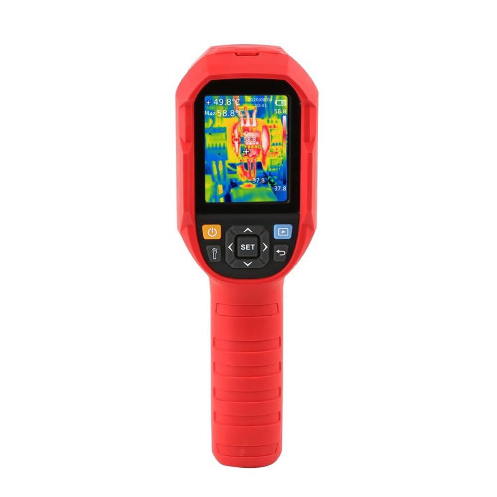 UNI-T UTi260B Appareil photo thermique 49152 pixels 256 x 192 IR Résolution portable infrarouge IP65 2 mètres Drop Durability Rechargeable
