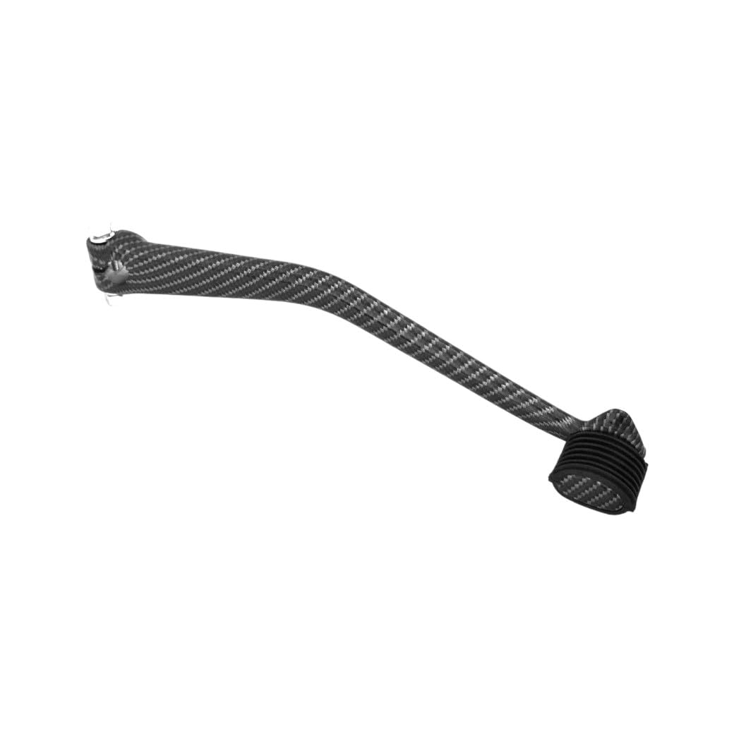 Boita 2.0 Pedale avviamento completa con vite compatibile con Vespa PX - PE - COSA Carbonio Nero Lucido