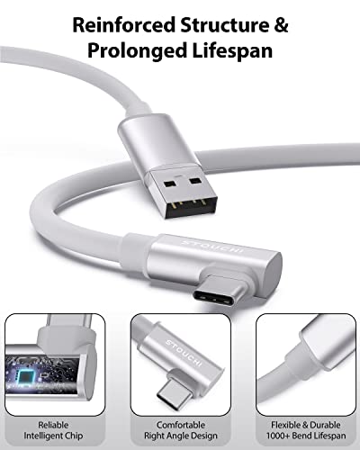 Link Kabel 5m,Kompatibel mit Meta/Oculus Quest2/Pro PICO 4 Zubehör und PC Steam VR,Stouchi Virtual Reality Headset Kabel,Hochgeschwindigkeits PC Datenübertragungs,USB 3.0 auf USB C Kabel für Gaming PC - Image 5