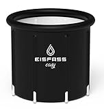 Eisfass Easy (80 cm Ø x 70 cm) für Erwachsene ideal fürs Eisbad ca. 250 Liter Kältetherapie Regeneration nach dem Sport