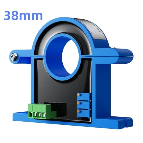 Transmetteur Hall AC 150A : mesure précise 4-20 mA avec ouverture de 38mm