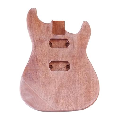 木製エレキギター本体 オクメ材エレキギターボディ 音楽愛好家向けアクセサリー(TypeO 22)