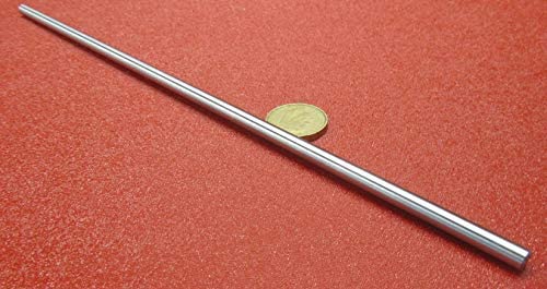 Chrome Plated 1045 Carbon Steel Shaft 1/4" Diameter x 12" Long 1 pcs