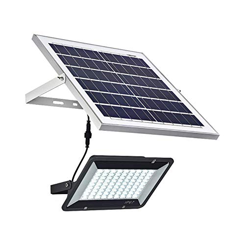 Preisvergleich Produktbild Gpzj Ferngesteuertes solarbetriebenes Außenflutlicht, Solar-LED-Leuchten, Solarbetriebenes Sicherheitslicht Dämmerung bis zum Morgengrauen, Fernbedienung, IP66 wasserdichte Solarlampe, 200W