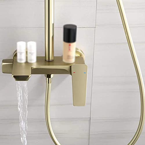 Douche à effet pluie haute pression pour spa à la maison avec bec cascade - 5