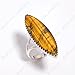 Natural Marquise Shape Tiger Eye Gemstone Pendant Large Ring Pure 925 Sterling Silver Ring Handmade Statement Promise Ring Gift For Her Wedding Jewelry (7.5)
