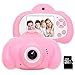 Produktbild Iadong Kamera für Kinder, Digitale Kinderkamera Wiederaufladbarem Mini videokamera Spielzeug mit 8 Megapixel/1080P HD/2.0 Zoll LCD Bildschirm Anzeige/32 GB TF Karte /Gurt