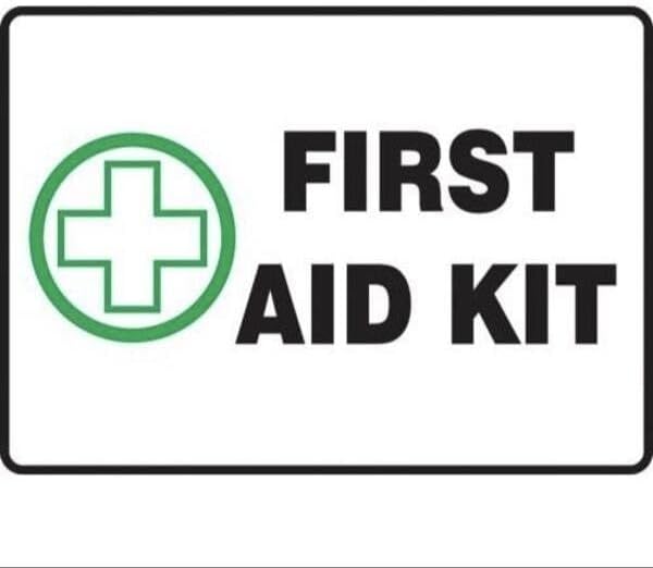 SAFETY SIGN FIRST AID KIT 7 X 10, Mfr: MFSD441VS-A