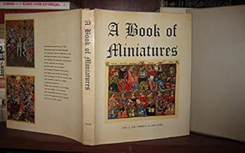 Hardcover A book of miniatures, Book