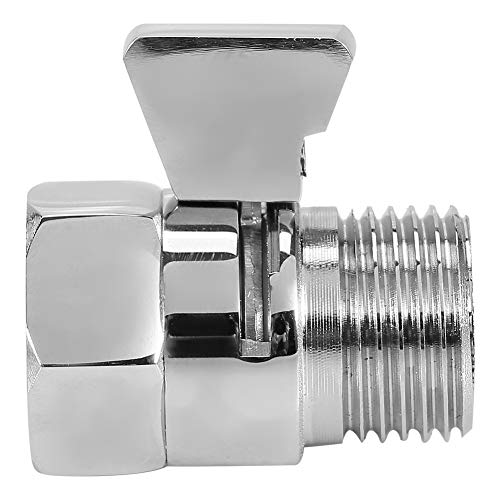Vanne d'arrêt pomme de douche 1/2 flow contrôle laiton universel - 8