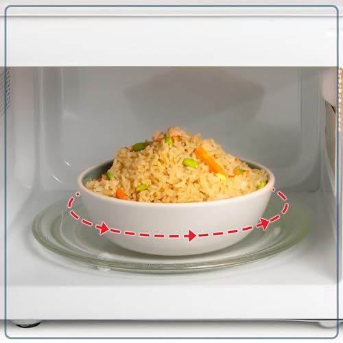Nostalgia NRMO11PK6A 1000 Watt Power Retro Countertop Microwave Oven Easy to Clean with Removable Glass Turntable-Child Safety Lock-12 Programs-Digital Clock, 1.1 Cu. Ft, Pink