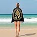 Greek Spartan Helmet Soft Beach Towel Quick Dry Bath Swim Towels for Women Men Travel Vacation 31