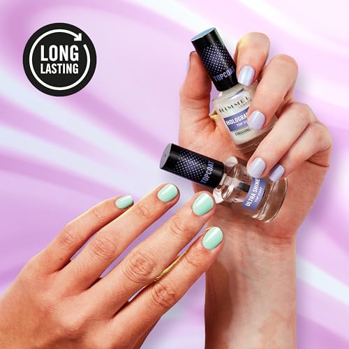 Descubre la mejor manicura y pedicura de LugoPulsa aqui 👈🏼 y pide cita Rimmel-London-Nail-Care-Holographic-Top-Coat-Tratamiento-de-unas-12-ml
