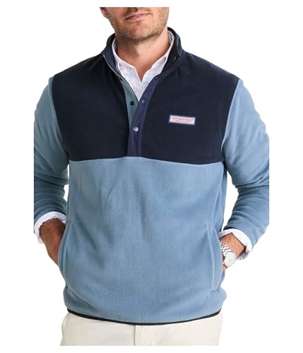 Amazon.com: vineyard vines Color Blocked Harbor Fleece Quarter