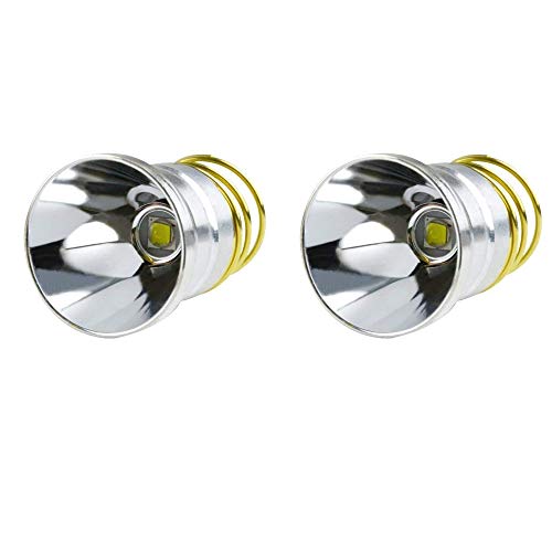 Hisonde Ultra Bright 1200 Lumens P60 LED Drop-in Module, Single Mode Flashlight Upgrade Bulb for 6P 9P G3 S3 D2 C2 G2 Z2