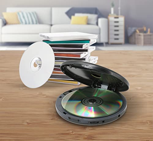 Gpx Pc332B Portable Cd Player With Anti-Skip Protection, Fm Radio And Stereo Earbuds - Black #TOP4