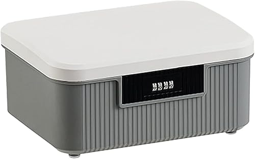 Decor Large Capacity Storage Container Box With 4-Digit Combination Lock (L = 47cm x 30.4cm x 26.3cm)