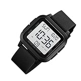 sports watch store avis Comfortable and Adjustable Strap: Designed with a flexible, durable strap suitable for all wrist sizes, ensuring secure fit and comfort for long-term wear during workouts, sports, travel, or everyday use without irritation.