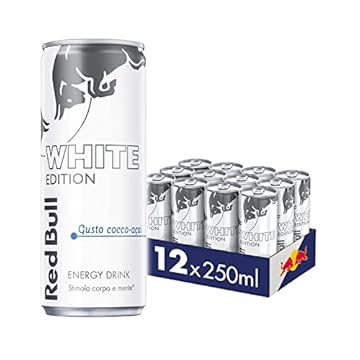 Red Bull Energy Drink, Gusto Cocco Açaí, 250 ml (24 Lattine)