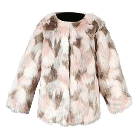 Kids Warm Fleece Coat with Hood Cover