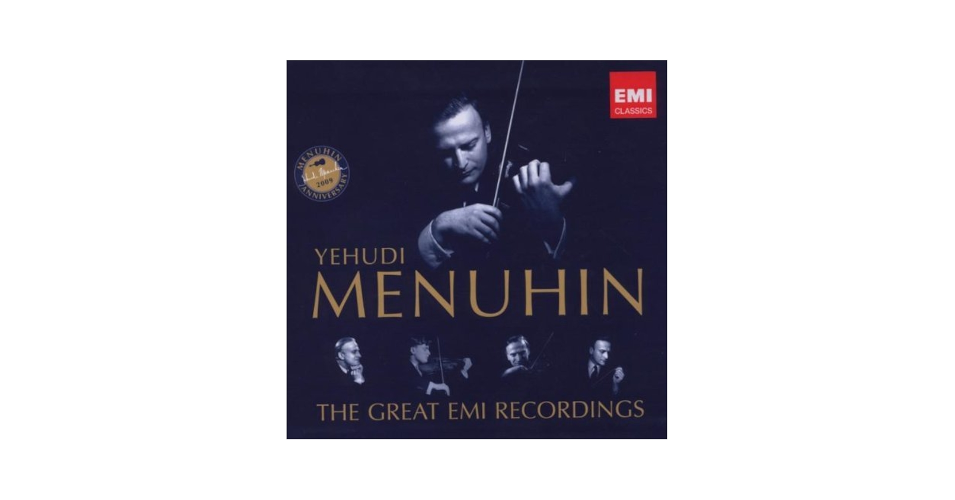 クラシック Yehudi Menuhin The Great EMI Recordings EMI Club 100 Best Menuhin Yehudi Classics CD BOXSET for sale