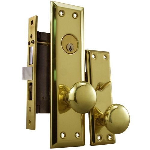Maxtech Grade 2 NYC Apartment Entry Mortise Lockset (Like Marks 91A) 2-1-2