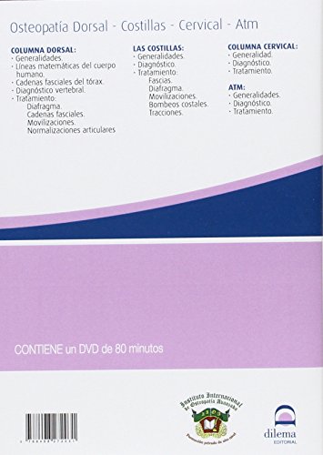 Osteopatia, dorsal, costillas, cervical, atm (dvd)...