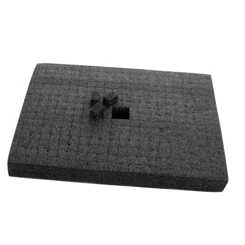 Cabilock - Cabilock Black Dense Pick and Pluck Foam Sheet 500x300x30mm, Transportation Packaging Foam Insert Pad for Toolboxes, Hobby Storage, and Industrial Case Protection