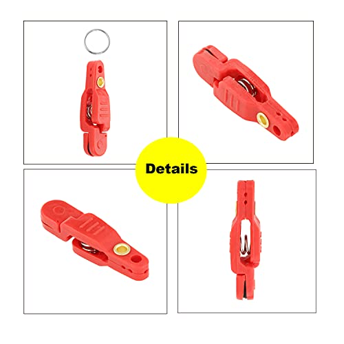 Yunnlezt 10Pcs Heavy Tension Downrigger Release Clips For Offshore Fishing, Planer Board, Weight, Kite #TOP5
