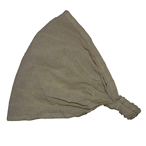 Haarband Stirnband Kopfband Kopftuch Schweißband Haarschmuck Sport Fitness Yoga Mütze (Beige) Cover