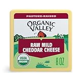 Organic Valley Cheese — Raw Organic Mild Cheddar Cheese Block — 8 Oz​