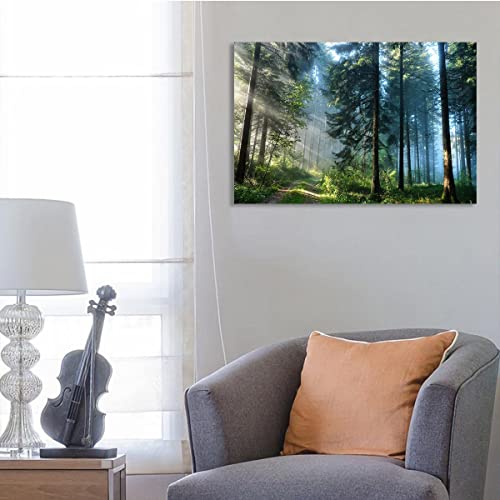 Afle Nature Wall Art,Tree Wall Art,Forest Decor Canvas Wall Art For Living Room Decor Aesthetic Vintage Posters & Prints Bedroom Wall Art Home Wall Decor Classroom Posters Shelf,12X18 Inches,Unframed #TOP3