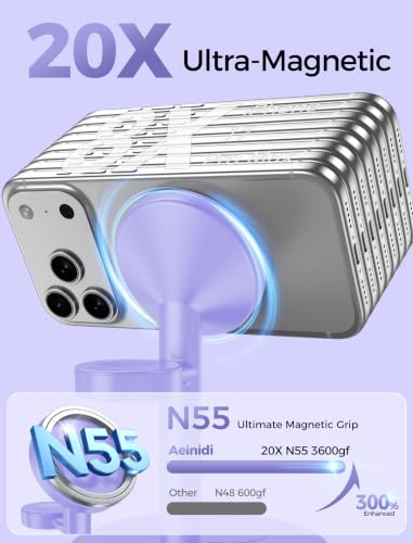 Image of 2026 Magnetic Wireless Charger for Samsung, 3 in 1 Super Fast Charging Station Compatible with MagSafe, Phone Charger Stand for Samsung Galaxy S26 Ultra S25 Z Fold /Flip 7