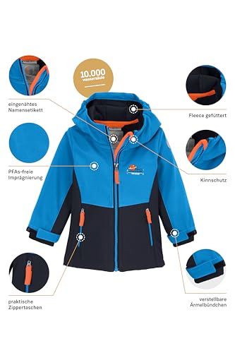 Veste softshell mixte bébé Killtec Fiow 5 vêtement chaud à capuche - 3