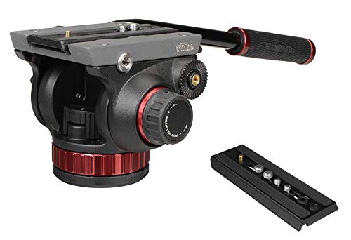 Manfrotto Mvh502ah Pro Video Tripod Head With Flat Base Fluid