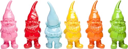Kare Lot de 6 Figurines décoratives Design - Multicolore -...