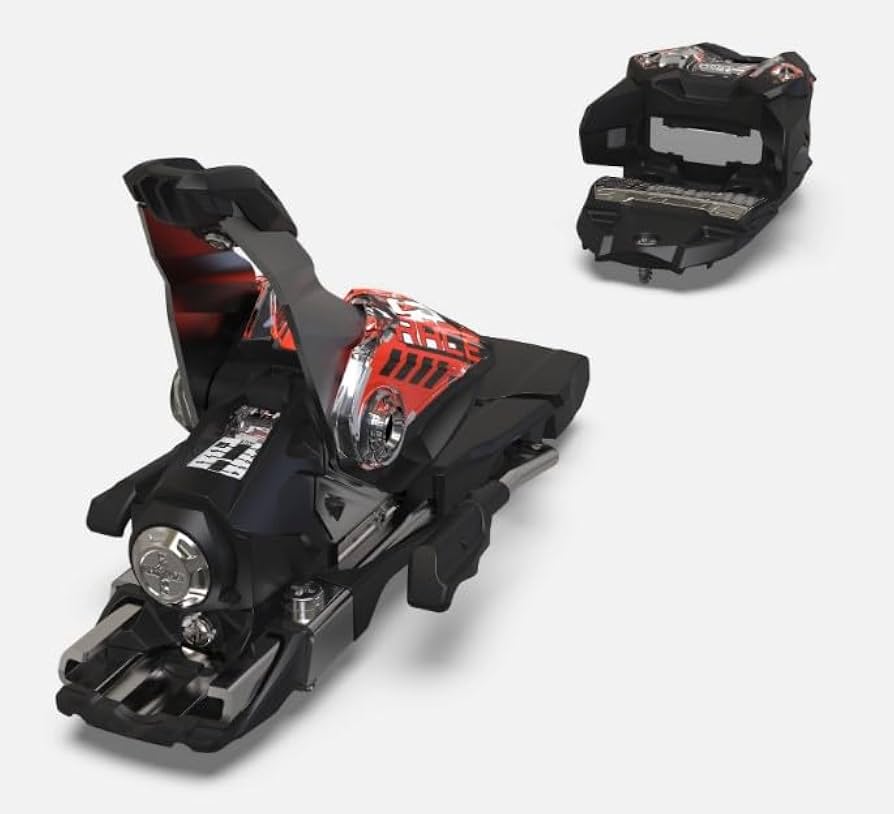 2023 Marker XComp 12 Black/Flo-Red 85mm Ski Bindings : Amazon.ca