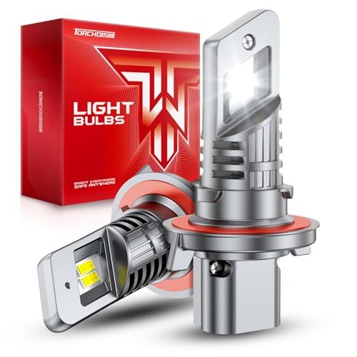 Torchbeam H13 Bulbs, 9008 Fog Lamp with 30,000LM, Canbus Ready,